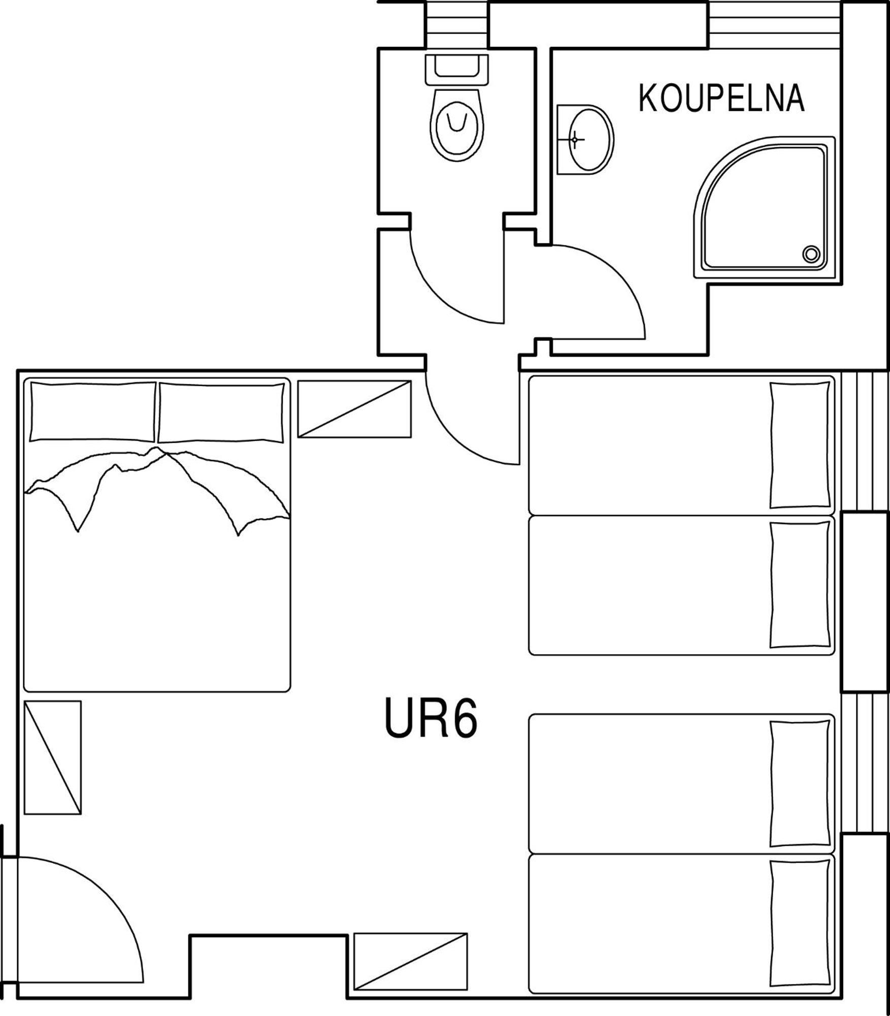 Penzion U Rybnika Mariánská Bagian luar foto